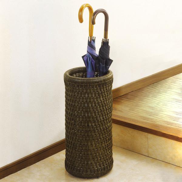 傘立て ラタン製 傘スタンド 編みカゴ風 高さ53cm （ 傘たて かさ立て かさたて アジアン ）の通販は