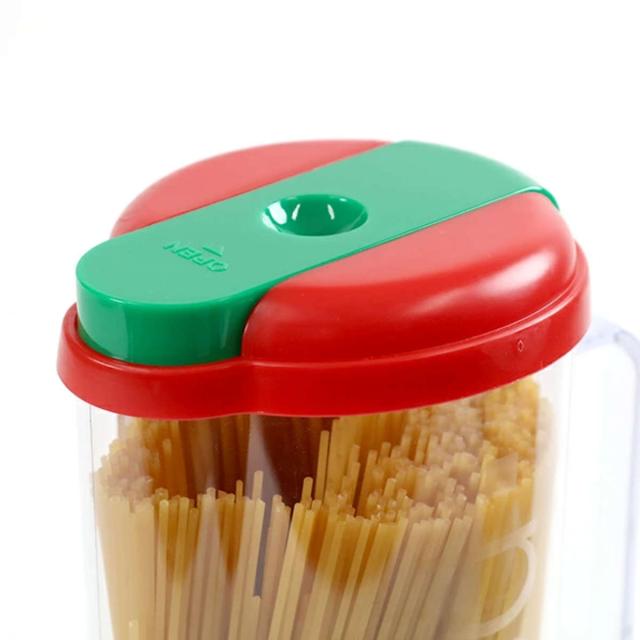 保存容器 パスタ用 計量機能付き ハンドル付き なるほどパスタ パスタケース パスタ容器 パスタはかり パスタポット 食品保存容器 スの通販はau Pay マーケット お弁当グッズのカラフルbox