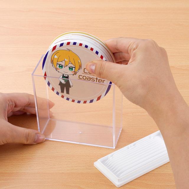 Aqours アクリルコースター コースターディスプレイ アクリルコースタースタンドを1個からオリジナル作成｜推し活
