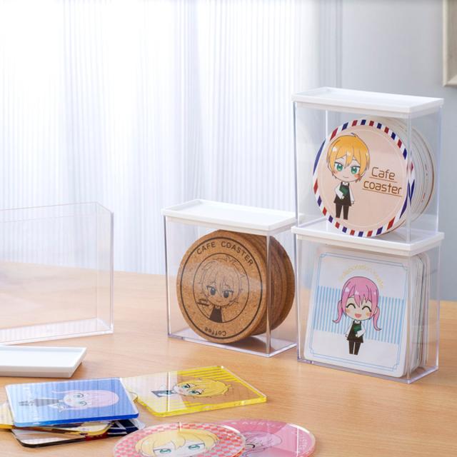 アクリルスタンドコースター 9種セット 楽天市場】スタンド付きアクリルコースター【9cm】オリジナル