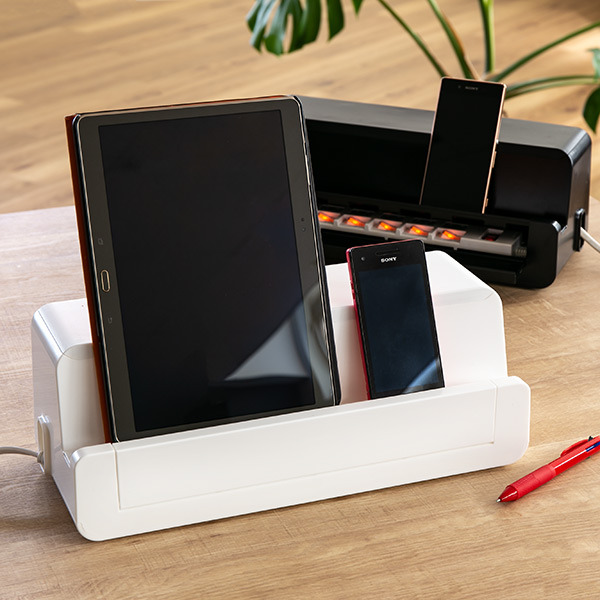 ケーブルボックス タップ 長さ36.5cm 対応 タップ収納 コード 収納 収納ボックス 同色12個セット （ ケーブル収納 タップボックス コード収納 プラスチック 日本製 コードボックス コードケース コンセント おしゃれ ）の通販は