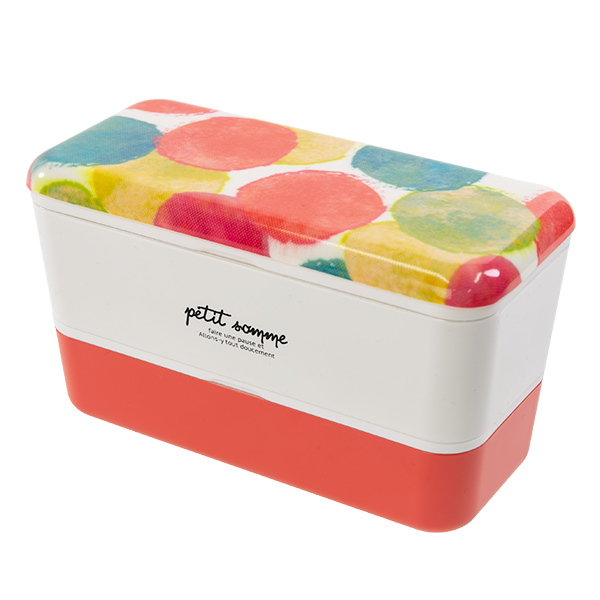 お弁当箱 ランチボックス 2段 プチ ソム 長角ランチ 730ml 入れ子 弁当箱 レンジ対応 食洗機対応 お弁当グッズ 女子 大人 大きめ ラの通販はau Pay マーケット リビングート