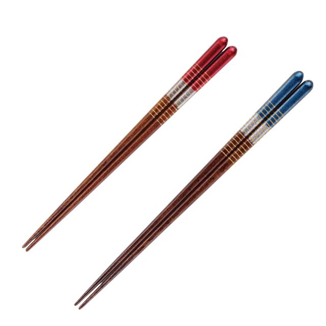 箸 21cm 23cm 新星 食洗機対応 木製 （ お箸 はし おはし ハシ カトラリー 天然木 自宅用 プレゼント 普段使い おしゃれ 滑り止め 日本製 ）