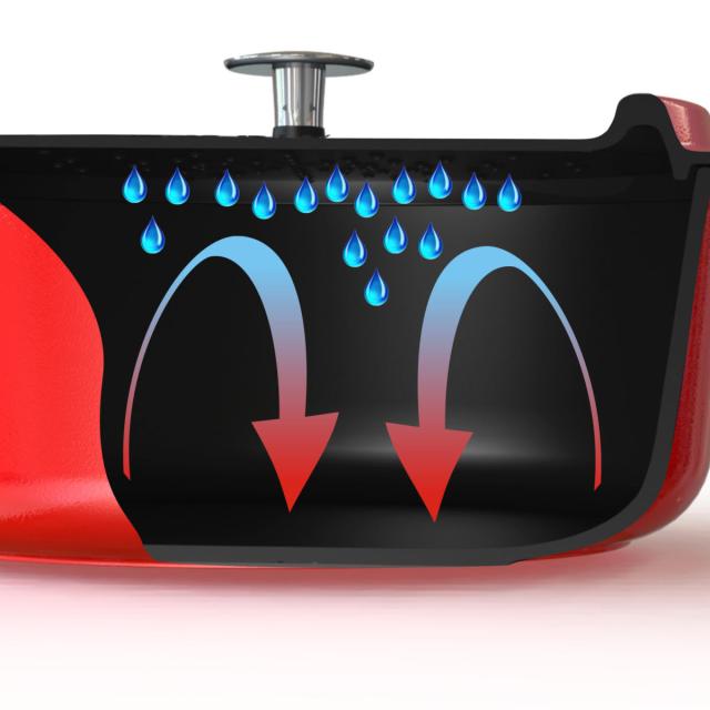 LAVA ラウンドキャセロール マジョリカホワイト 28cm LV0102 LAVA