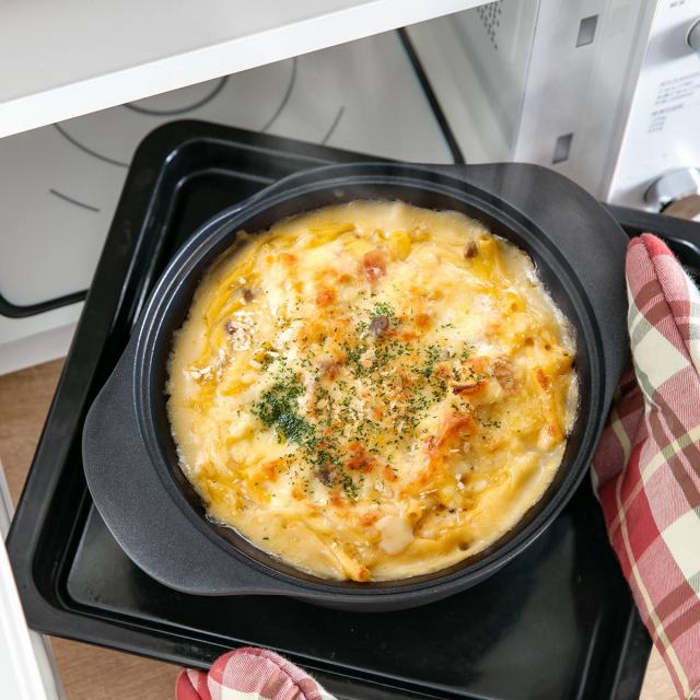 Lirica キャセロール 24cm IH対応 食洗機対応 両手鍋 （ ガス火対応 なべ 万能鍋 お鍋 両手なべ フッ素加工 軽い 蓋付き PFASフリー PFOAフリー 24センチ 24 フッ素コーティング フッ素 アルミ製 軽量 3層構造 注ぎ口付き 調理器具 ）_14