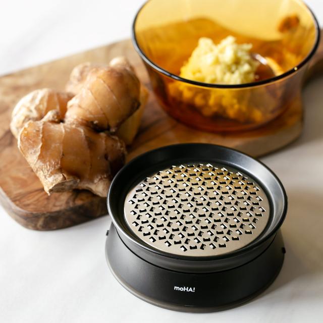 moHA! 薬味おろし器 GINGER 食洗機対応 コンパクト （ すり
