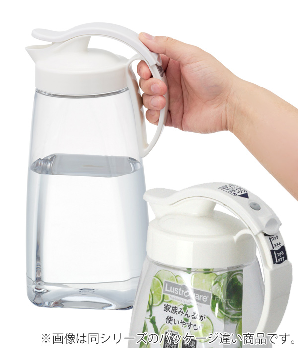 ピッチャー 2 2l 冷水筒 耐熱 横置き ワンプッシュ ホワイト 水差し プッシュ式 ポット 冷水ポット 麦茶ポット ジャグ 麦茶入れ 無地 の通販はau Pay マーケット お弁当グッズのカラフルbox
