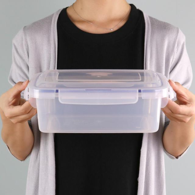 保存容器 3L SLジャンボケース 抗菌 （ 密閉 4面ロック プラスチック
