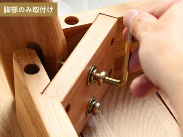 ダイニングテーブル 幅135cm 長方形 リバー 木製 天然木 （ オーク材 食卓テーブル 4人掛け 4人用 食卓机 食卓 ダイニング 135×80cm 高さ71cm 北欧 シンプル ナチュラル おしゃれ ）_7