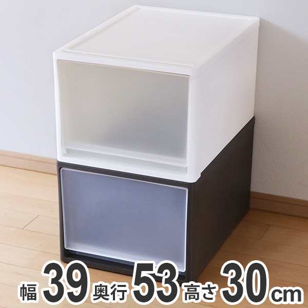 収納ケース ストラ 53 L 幅39 奥行53 高さ30cm クローゼット収納 プラスチック 引き出し 日本製 収納ボックス 収納 ケース ボックスの通販はau Wowma お弁当グッズのカラフルbox