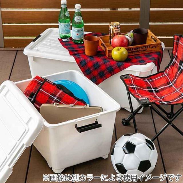 衣装ケース 押し入れ 収納ケース コロモ 幅40×奥行74×高さ31cm 深型 8個セット （ コロ付き 収納ボックス 衣類収納 収納 透明 クリア 奥行74 押入れ クローゼット収納 蓋付き 衣類ケース 押入れ用 キャスター付き ）の通販は