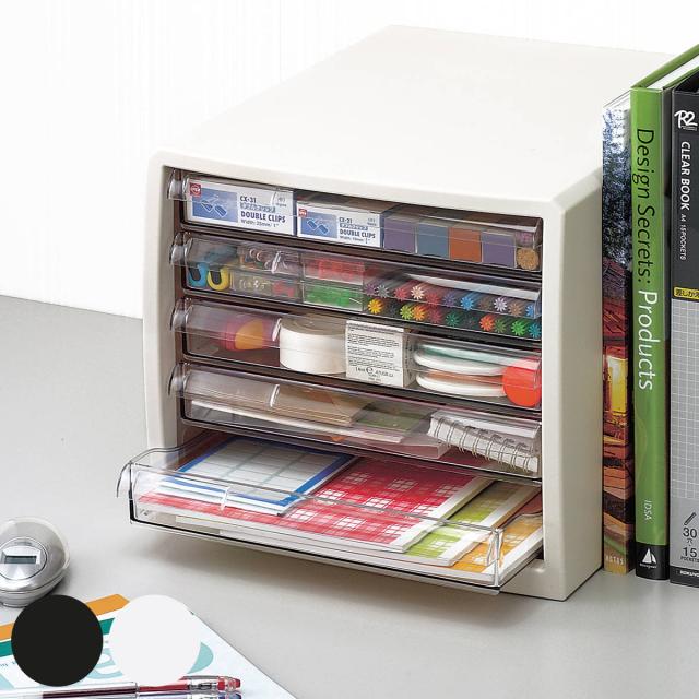 レターケース M5 5段 浅5段 （ 収納 書類 A4 文房具 収納ケース 