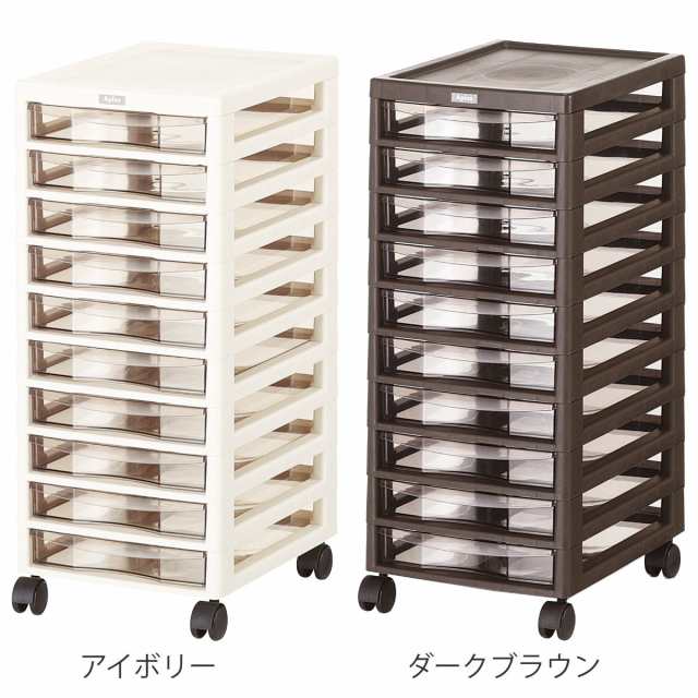 書類ケース フロアケース アプロス A4 浅型10段 幅27×奥行34.5 書類ケース フロアケース アプロス A4 浅型10段 幅27×奥行34.5