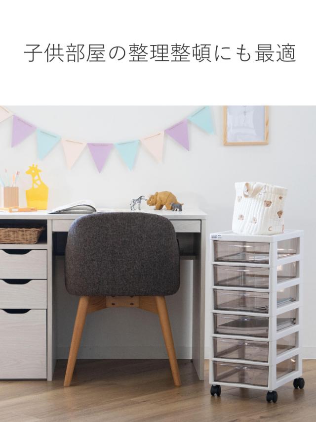 美品】アイリスオーヤマ フロアケース 白 木製 浅型13段 A4 書類ケース