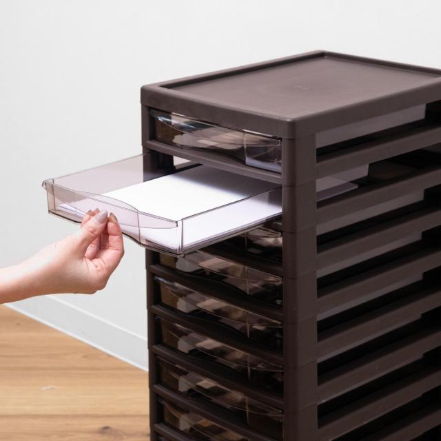 美品9段3列 A4レターケース￥15,000 書類ケース フロアケース 