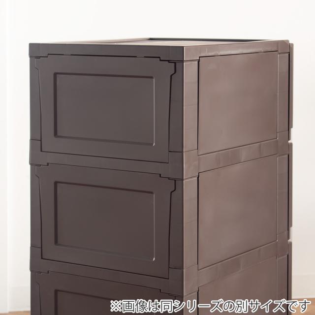 チェスト 壁付き デコニーシーヴォ ワイド 5段 幅54×奥行41.7×高さ106.1cm （ 収納 収納チェスト 脚付き リビング収納 プラスチック ホコリが入りにくい 中が透けない 引き出し タンス 収納ケース 衣類収納 ランドリー収納 日本製 ）