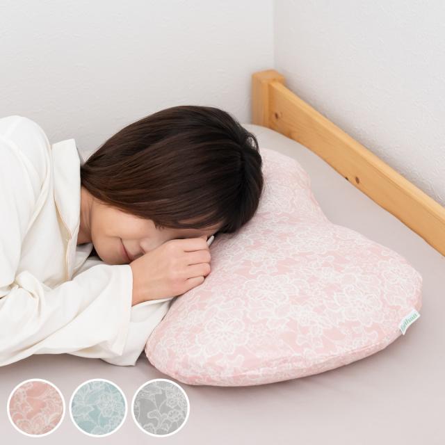 枕 エネタン 花柄 60×40cm 低反発ウレタン カバー付き 日本製 （ 洗える 洗濯機OK まくら 綿100％ オーガニックコットン 消臭 抗菌 防ダニ ヨモギ マクラ 負担軽減 安眠 快適 やわらかい おしゃれ ）の通販は