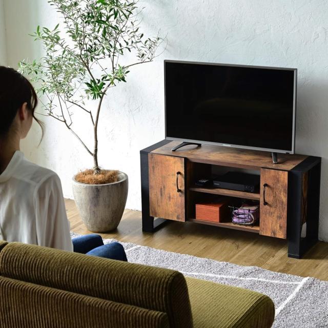 修繕あり　　レトロ風　テレビ台　　テレビボード　テレビラック　90ｃｍ 楽天市場】テレビ台 ローボード テレビボード おしゃれ 90 TV台