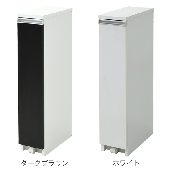 スリムラック キッチンストッカー すき間収納 幅18cm （ キッチン収納 キッチンラック 隙間収納 スリムワゴン キッチンワゴン キッチン 台所 洗面所 収納 すきま収納 キャスター付き ）_3