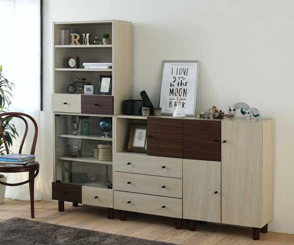 木製オープンシェルフ 引き出し付き 楽天市場】えっ!?【ポイント最大47倍&お得クーポン】 シェルフ