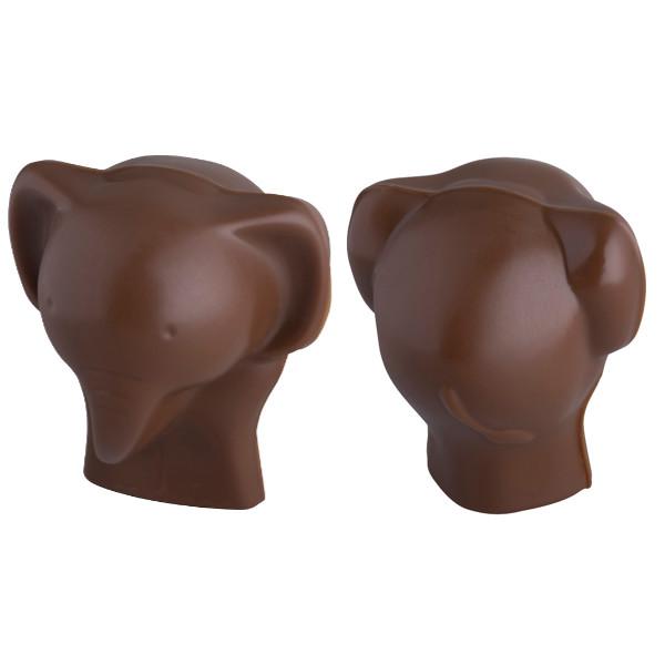 チョコ型 立体 どうぶつ 動物 プラスチック製 （ リトルシェフクラブ