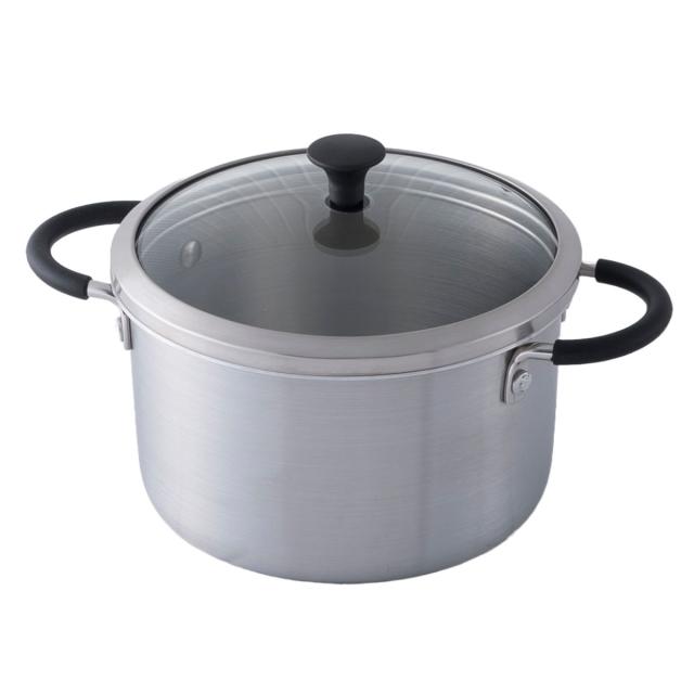 両手鍋 15cm 深型 IH対応 ガラス蓋付き O.E.C. minima 脇雅世 貝印 （ ガス火対応 両手なべ オール熱源対応 オーブン対応 15センチ 小鍋 ソースパン ミルクパン 鍋 なべ 調理器具 キッチン用品 ）の通販は