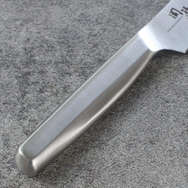 包丁 12cm 関孫六 オールステンレス サヤ付き コンパクトナイフ 日本製