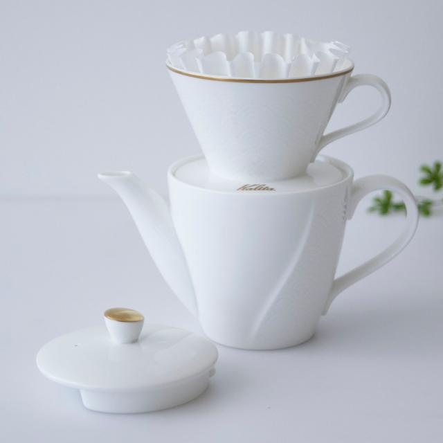 Kalita カリタ ドリッパーギフトセット BC-185 ギフト （ 1〜2人用 日本製 磁器 コーヒー 珈琲 コーヒーセット コーヒーサーバー コーヒーフィルター コーヒードリッパー セット コーヒーギフト おしゃれ ）