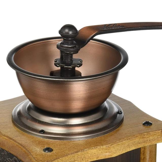 Kalita カリタ コーヒーミル 銅板ミル ac （ 手挽き 手動 コーヒー コーヒー豆 ミル おしゃれ レトロ クラシック ）_3