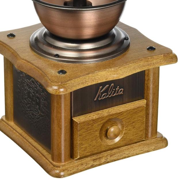 Kalita カリタ コーヒーミル 銅板ミル ac （ 手挽き 手動 コーヒー コーヒー豆 ミル おしゃれ レトロ クラシック ）_4