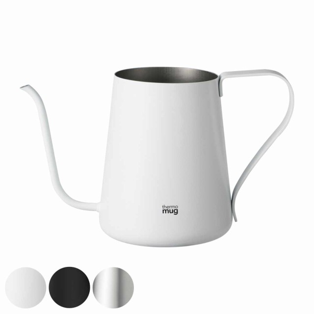 コーヒーケトル 600ml 2〜4杯用 thermo mug TSUBAME ステンレス （ ドリップポット コーヒーポット ドリップケトル コーヒーグッズ コー