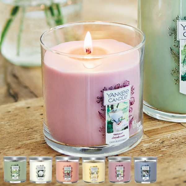 アロマキャンドル タンブラー Sサイズ ヤンキーキャンドル Garden Hideway Yankee Candle キャンドル ろうそく アロマ 香り ルームフの通販はau Pay マーケット リビングート