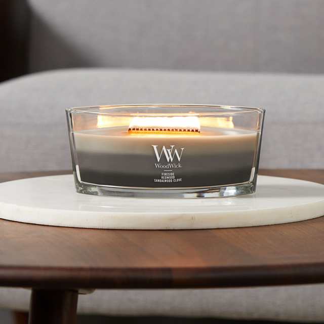 アロマキャンドル ウッドウィック WoodWick トリロジー ハース