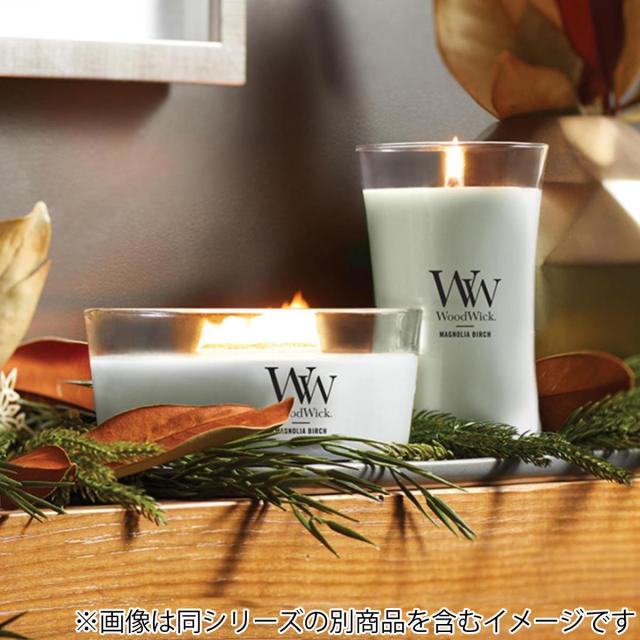アロマキャンドル ウッドウィック WoodWick ハースウィック シェード付き （ アロマ キャンドル ギフト ソイワックス 蓋付き おしゃれ 香り 木芯 焚き火 フレグランスキャンドル トリロジーハースウィック 木製芯 鉄製シェード ）_17