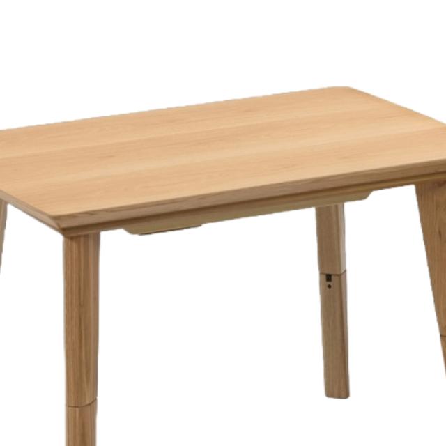 こたつテーブル 継ぎ脚 幅90cm ハイタイプ ロータイプ 2way （ こたつ テーブル リビングテーブル ローテーブル ダイニングテーブル 高さ調節 35cm 62cm 長方形 継ぎ足 コタツ 木製 天然木 日本製 1年中 使える おしゃれ 奥行60cm ）_4