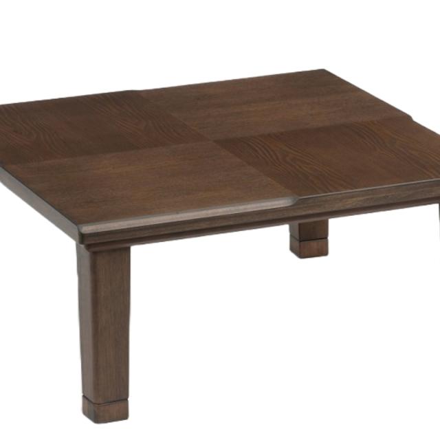 こたつテーブル 継ぎ脚 幅90cm 正方形 小倉 （ こたつ テーブル リビングテーブル ローテーブル 高さ調節 36.5cm 40.5cm 継ぎ足 コタツ 天然木 木製 日本製 1年中 使える 座卓 おしゃれ ハロゲンヒーター ）