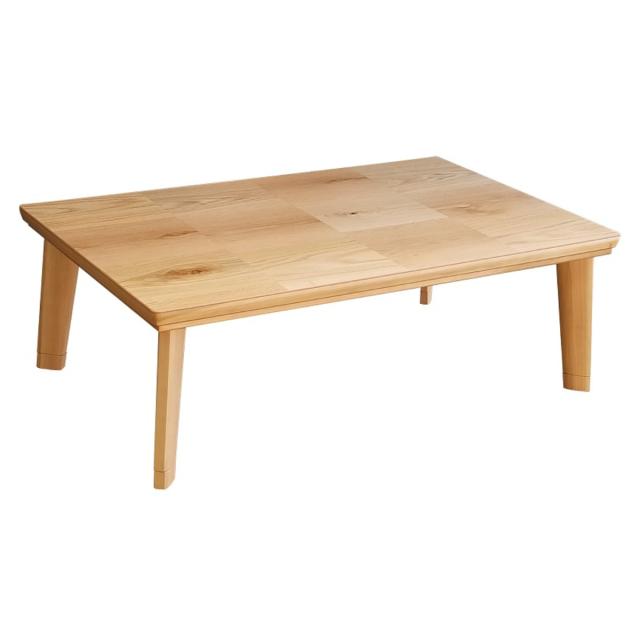 こたつテーブル 継ぎ脚 幅135cm ドルチェ （ こたつ テーブル リビングテーブル ローテーブル 長方形 高さ調節 36.5cm 40.5cm 継ぎ足 コタツ 天然木 木製 日本製 1年中 使える 座卓 おしゃれ ハロゲンヒーター 奥行80cm ）