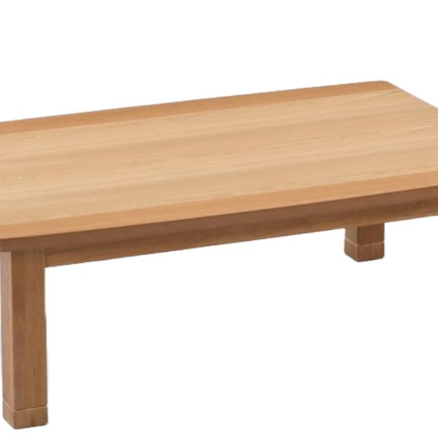 こたつテーブル 継ぎ脚 幅120cm ハスラー （ こたつ テーブル リビングテーブル ローテーブル 長方形 高さ調節 35.5cm 39.5cm 継ぎ足 コタツ 天然木 木製 日本製 リビング 1年中 使える 座卓 おしゃれ ハロゲンヒーター ）