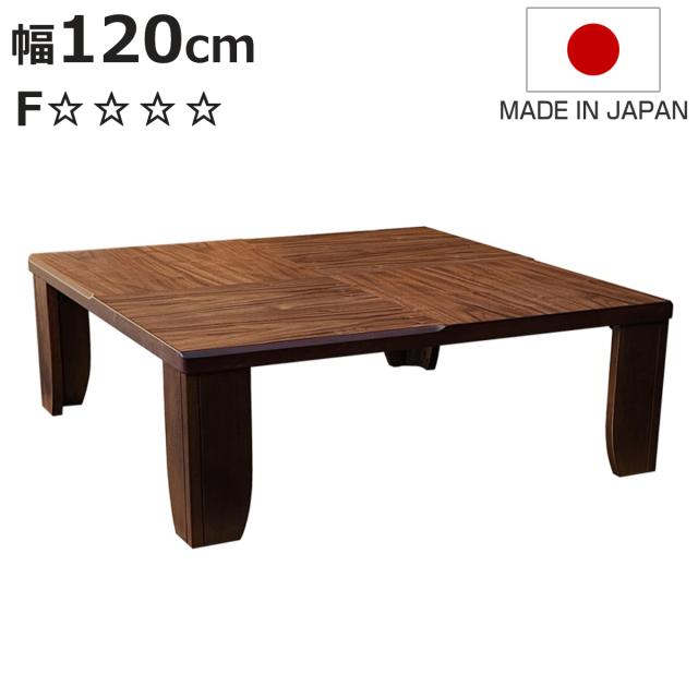 Rosslea折り畳みテーブル115 ブラウン Rosslea 折り畳みテーブル 115×60