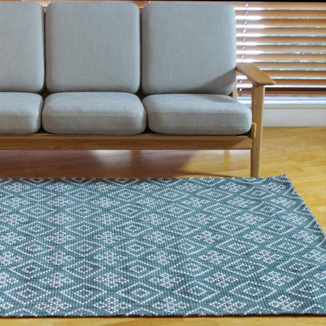 ラグ ティガロ TIGARO 160×230cm ホットカーペット対応 （ ラグマット 絨毯 じゅうたん マット長方形 床暖対応 マット 長方形 床暖 床暖房対応 ホットカーペット 対応 インテリア カーペット インド製 ウール 幾何学模様 ）