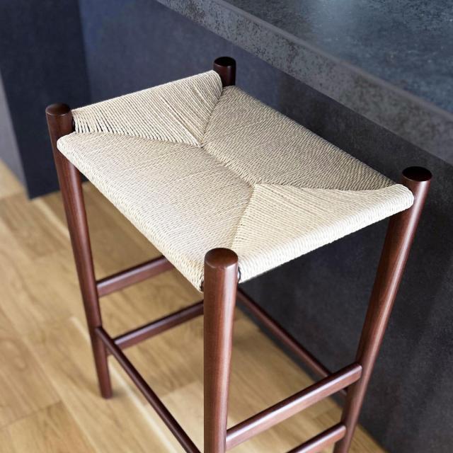 スツール 高さ69cm ペーパーコード リボーンハイスツール （ リプロダクト デザイナーズチェア ハイチェア バーチェア ハイタイプ キッチン チェア 椅子 カウンターチェア ハイスツール ）_6