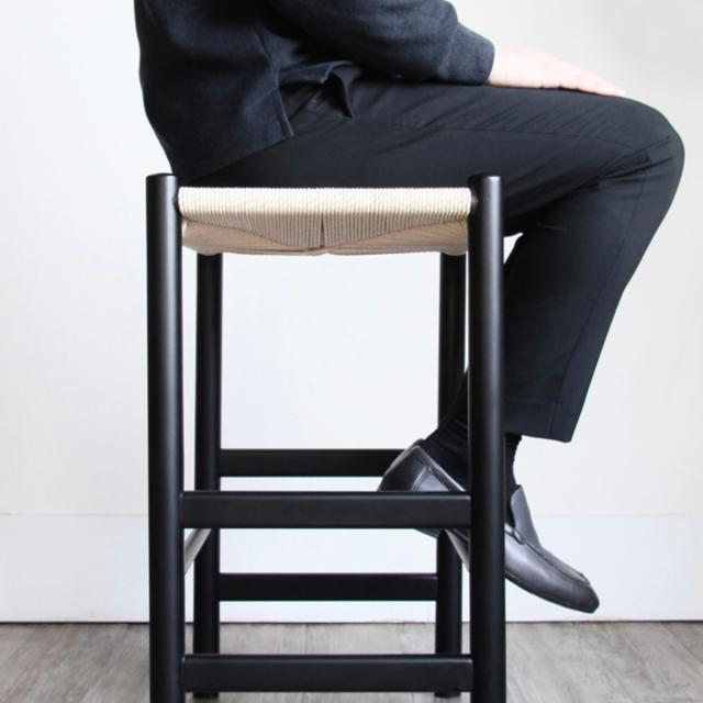 スツール 高さ69cm ペーパーコード リボーンハイスツール （ リプロダクト デザイナーズチェア ハイチェア バーチェア ハイタイプ キッチン チェア 椅子 カウンターチェア ハイスツール ）_9
