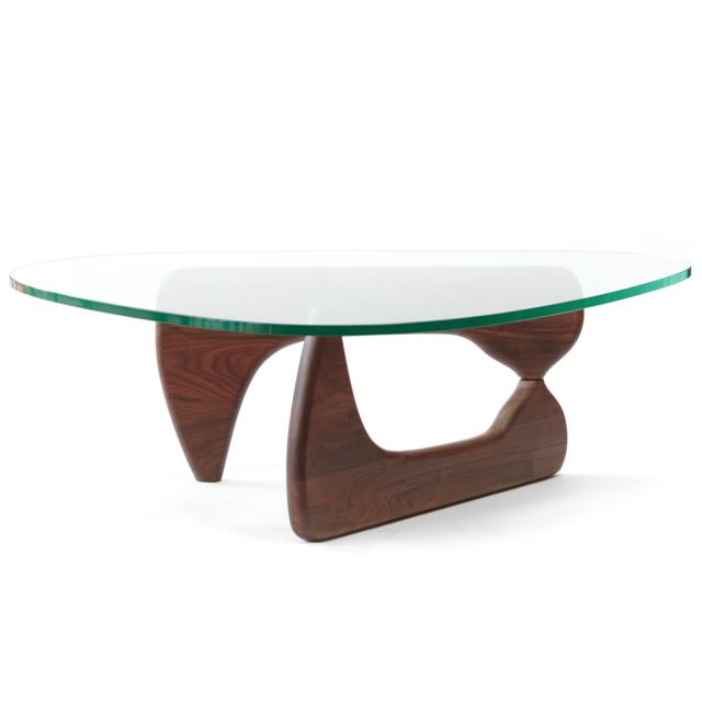 センターテーブル 幅126cm リビングテーブル ウォールナット ノグチ