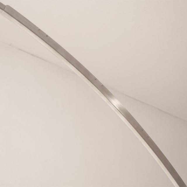 フロアライト アルコランプ リプロダクト LED E26 （ 開梱設置 アーチ型 間接照明 ランプ 照明 デザイナーズ 北欧 LED対応 ステンレス 大理石 デザイン ライト スタイリッシュ モダン リビング 大きい 大型 インテリア ）_8