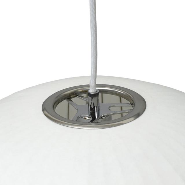 ペンダントライト バブルランプ ボールペンダント ミディアム リプロダクト LED E26 （ ライト 照明 ジョージネルソン デザイナーズ 北欧 モダン 直径45cm 天井照明 吊下げ 和モダン シーリングカップ LED対応 ボール 丸 インテリア ）_10