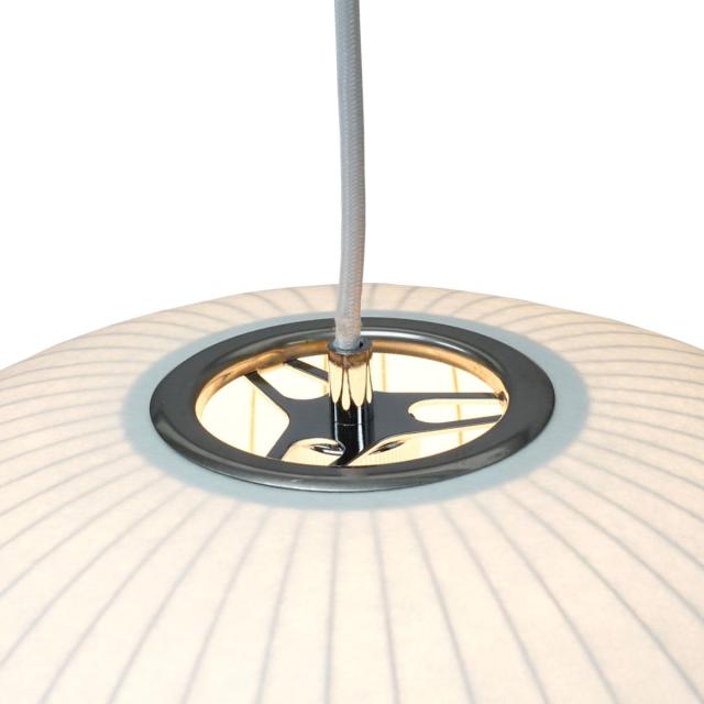 ペンダントライト バブルランプ ボールペンダント ミディアム リプロダクト LED E26 （ ライト 照明 ジョージネルソン デザイナーズ 北欧 モダン 直径45cm 天井照明 吊下げ 和モダン シーリングカップ LED対応 ボール 丸 インテリア ）_11