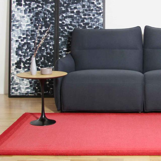 ラグ ブレンダ BLENDA 160×230cm ホットカーペット対応 （ ラグマット カーペット 絨毯 じゅうたん 長方形 マット 床暖対応 床暖 床暖房 天然素材 アクセントラグ ボックス柄 ）_10
