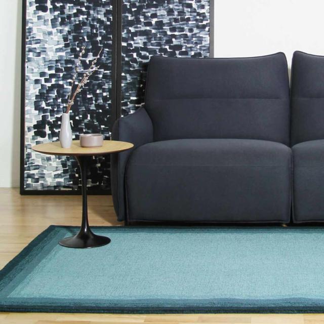 ラグ ブレンダ BLENDA 160×230cm ホットカーペット対応 （ ラグマット カーペット 絨毯 じゅうたん 長方形 マット 床暖対応 床暖 床暖房 天然素材 アクセントラグ ボックス柄 ）_7