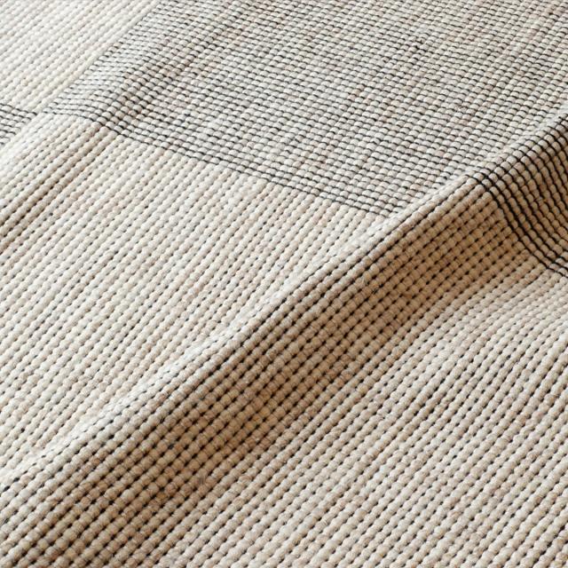 ラグ キリムラグ 手織り アールノ ALENO 160×230cm ホットカーペット対応 （ ラグマット カーペット 絨毯 じゅうたん 長方形 マット 床暖対応 床暖 床暖房 アクセントラグ ハンドメイド 市松模様 キリム ）_12