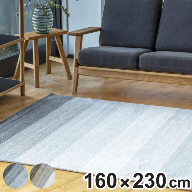 ラグ 手織り ガヴィーノ GAVINO 160×230cm ホットカーペット対応 （ ラグマット カーペット 絨毯 じゅうたん 長方形 マット 床暖対応 床暖 床暖房 アクセントラグ ハンドメイド グラデーション ）の通販は
